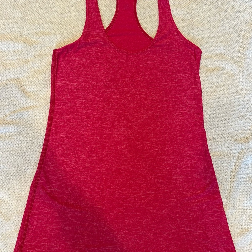 Lululemon Cool Racerback Tank, Heathered Jeweled Magenta